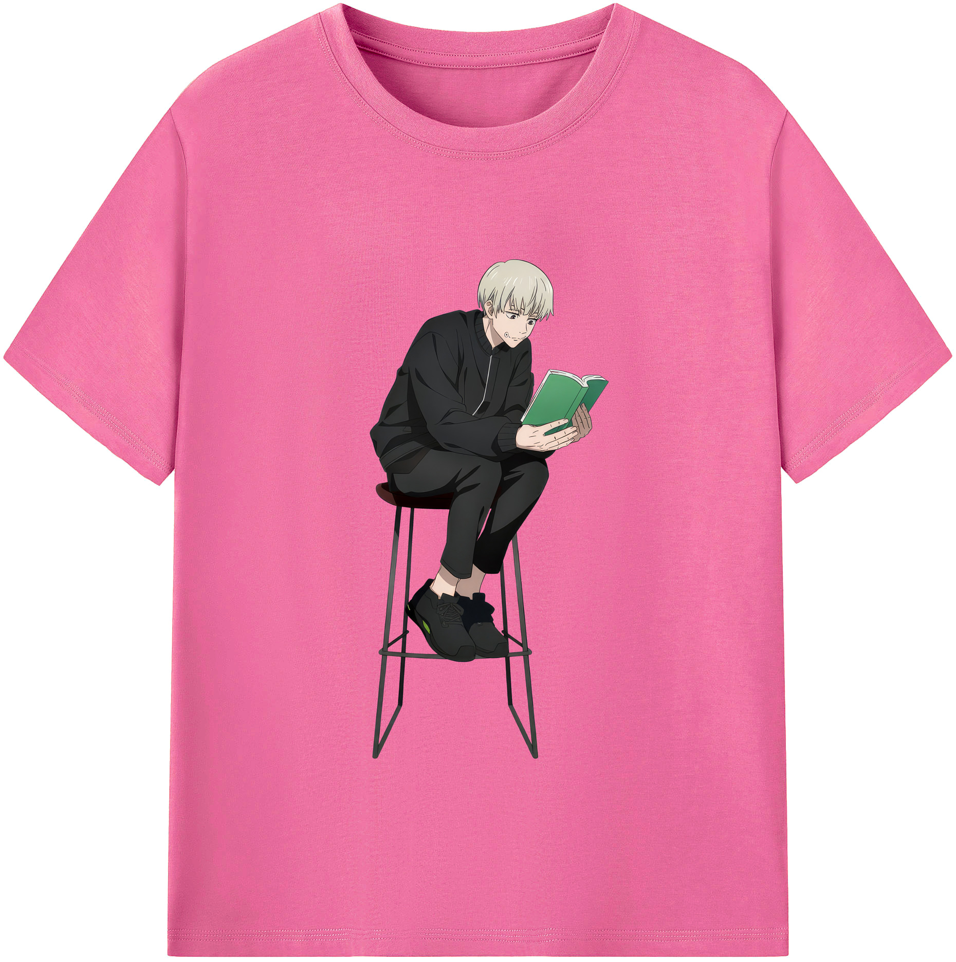 （画像用） 呪術廻戦 Jujutsu Kaisen レディースカジュアルプリントTシャツ（綿100％）